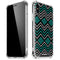 Techno Chevron iPhone XS Max Clear Case