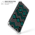 Techno Chevron iPhone XS Max Clear Case