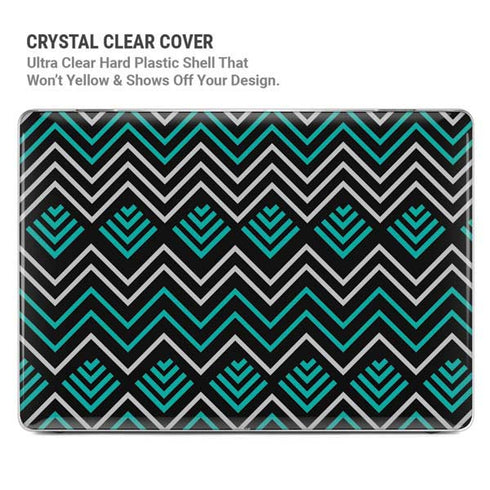 Techno Chevron MacBook Pro 13in (2020) Case plus Skin