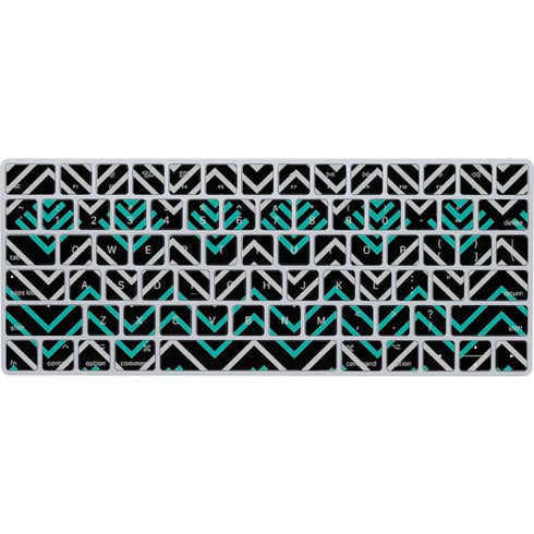 Techno Chevron Magic Keyboard Skin