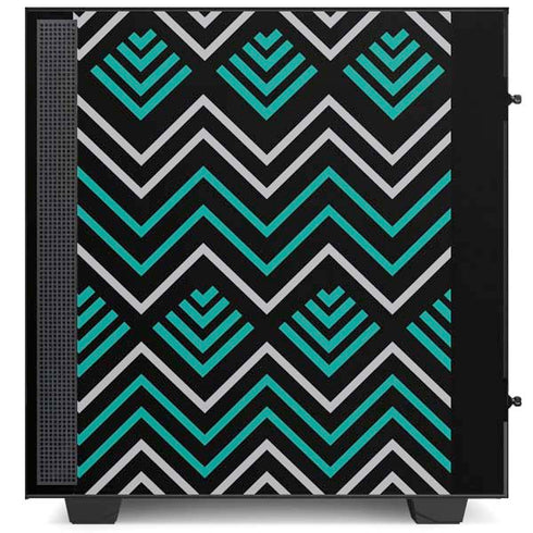Techno Chevron NZXT H510 Compact ATX Mid-Tower Case Skin