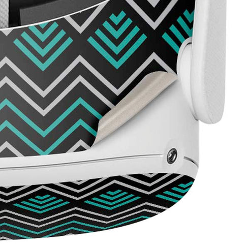 Techno Chevron Oculus Quest 2 Skin