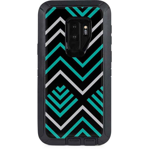 Techno Chevron Otterbox Defender Galaxy Skin