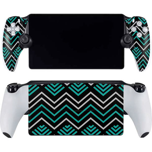 Techno Chevron PlayStation Portal Remote Player Skin