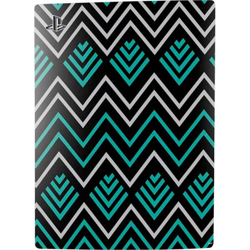 Techno Chevron PS5 Console Skin