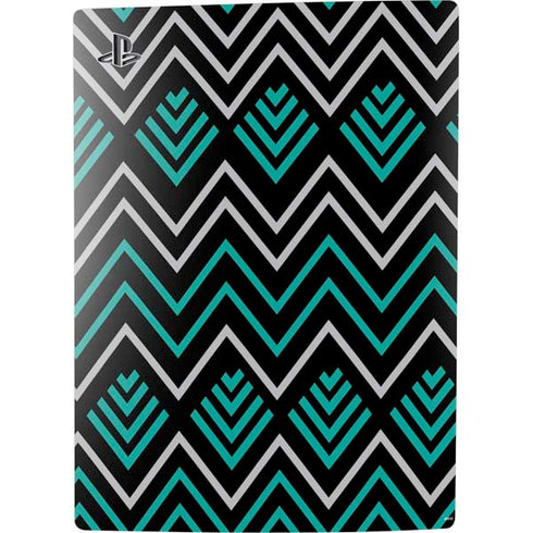Techno Chevron PS5 Digital Edition Console Skin
