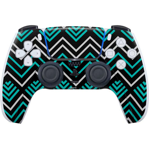 Techno Chevron PS5 Controller Skin