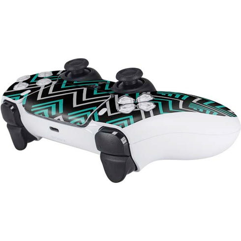 Techno Chevron PS5 Controller Skin
