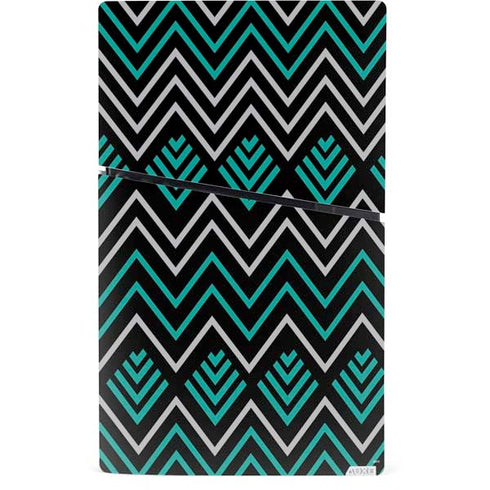 Techno Chevron PS5 Slim Digital Edition Bundle Skin