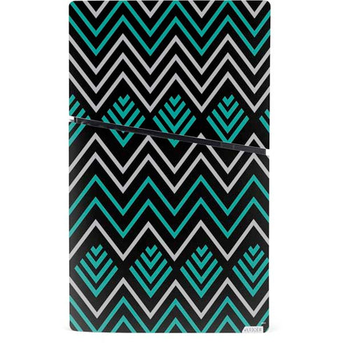 Techno Chevron PS5 Slim Digital Edition Console Skin