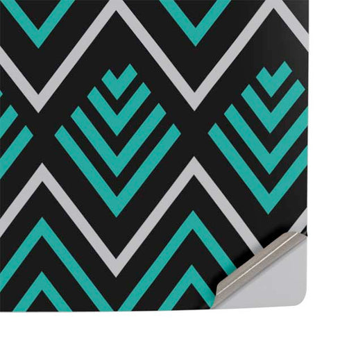 Techno Chevron PS5 Slim Digital Edition Console Skin