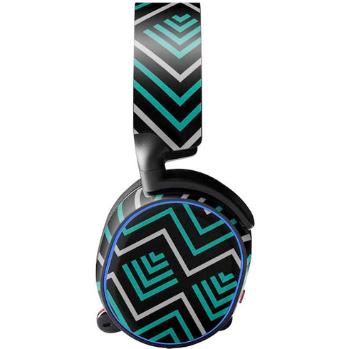 Techno Chevron SteelSeries Arctis 5 Skin