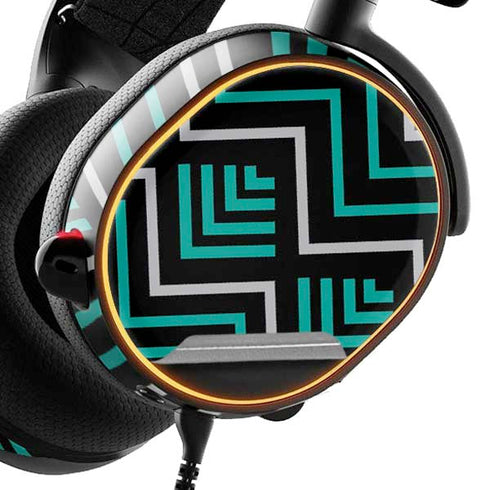 Techno Chevron SteelSeries Arctis 5 Skin