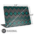 Techno Chevron Universal Laptop 12in (9.8 x 6.8in) Skin