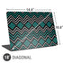 Techno Chevron Universal Laptop 18in (14.6 x 10.6in) Skin