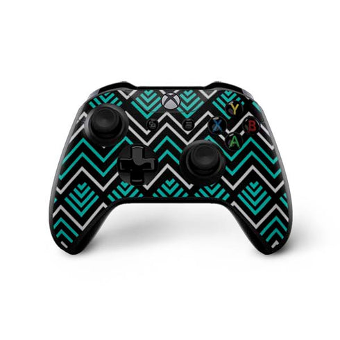 Techno Chevron Xbox One X Controller Skin