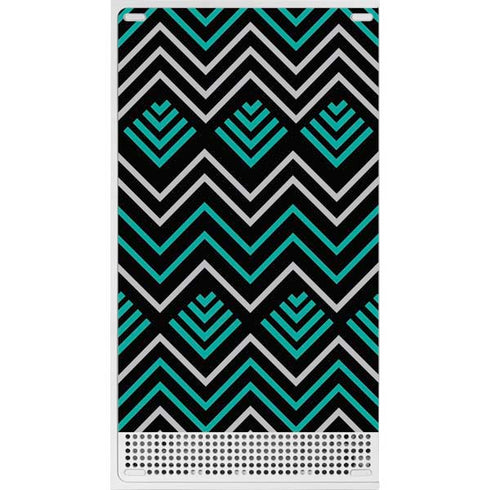 Techno Chevron Xbox Series S Console Skin