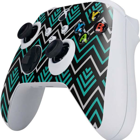 Techno Chevron Xbox Series S Controller Skin