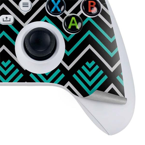 Techno Chevron Xbox Series S Controller Skin