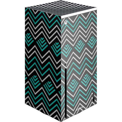 Techno Chevron Xbox Series X Console Skin