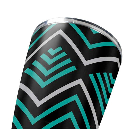 Techno Chevron Yeti 20oz Tumbler Skin