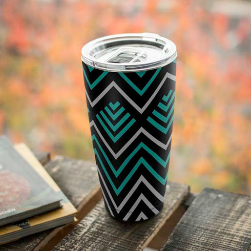 Techno Chevron Yeti 20oz Tumbler Skin