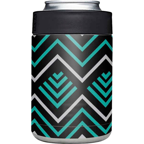 Techno Chevron Yeti Colster Can Insulator Skin