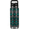 Techno Chevron YETI Rambler 26oz Bottle Skin