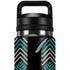 Techno Chevron YETI Rambler 26oz Bottle Skin