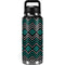 Techno Chevron YETI Rambler 36oz Bottle Skin
