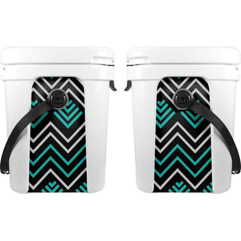 Techno Chevron YETI Roadie 24 Hard Cooler Skin