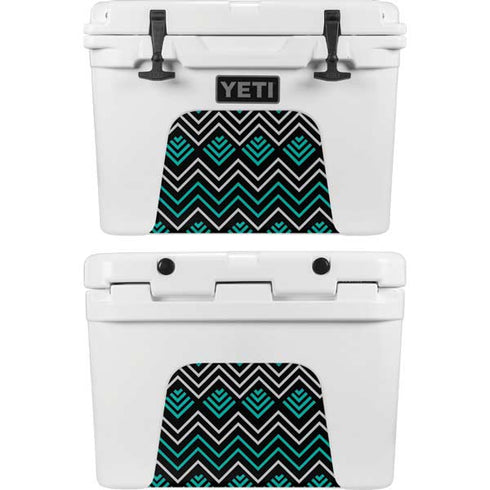 Techno Chevron YETI Tundra 35 Hard Cooler Skin