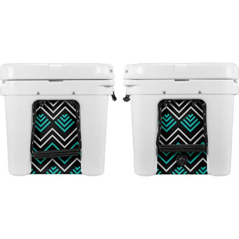 Techno Chevron YETI Tundra 35 Hard Cooler Skin