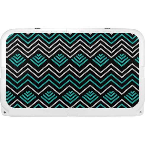 Techno Chevron YETI Tundra 45 Hard Cooler Skin