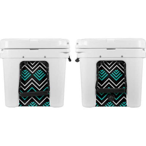 Techno Chevron YETI Tundra 45 Hard Cooler Skin