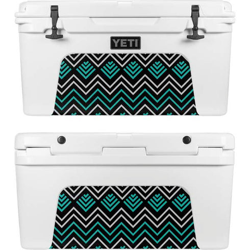 Techno Chevron YETI Tundra 65 Hard Cooler Skin