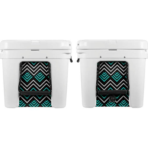 Techno Chevron YETI Tundra 65 Hard Cooler Skin