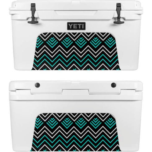 Techno Chevron YETI Tundra 75 Hard Cooler Skin