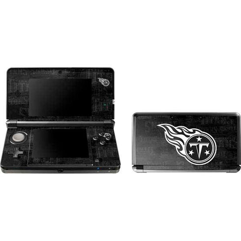 NFL Tennessee Titans Black & White 3DS (2011) Skin