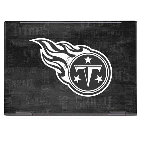 NFL Tennessee Titans Black & White HP Envy Skin