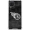 NFL Tennessee Titans Black & White Galaxy A12 Clear Case
