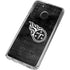 NFL Tennessee Titans Black & White Galaxy A21 Clear Case