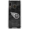 NFL Tennessee Titans Black & White Galaxy A30 Clear Case