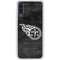 NFL Tennessee Titans Black & White Galaxy A50 Clear Case
