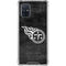 NFL Tennessee Titans Black & White Galaxy A71 5G Clear Case