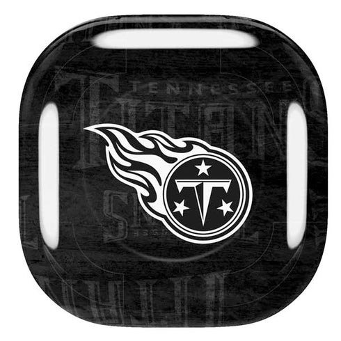 NFL Tennessee Titans Black & White Galaxy Buds Pro Skin