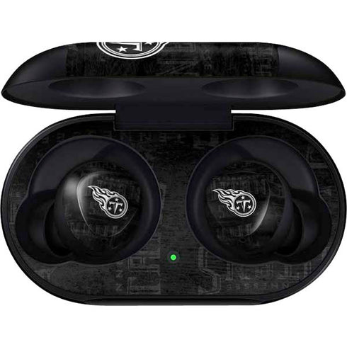 NFL Tennessee Titans Black & White Galaxy Buds Skin