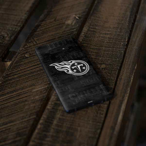 NFL Tennessee Titans Black & White Galaxy Note 9 Skin