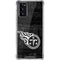 NFL Tennessee Titans Black & White Galaxy Note20 5G Clear Case