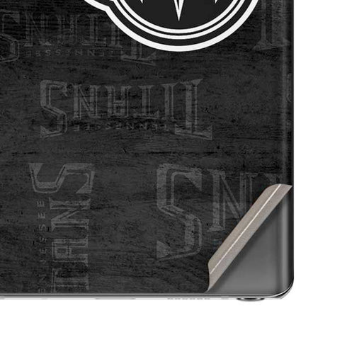 NFL Tennessee Titans Black & White Galaxy Note20 5G Skin